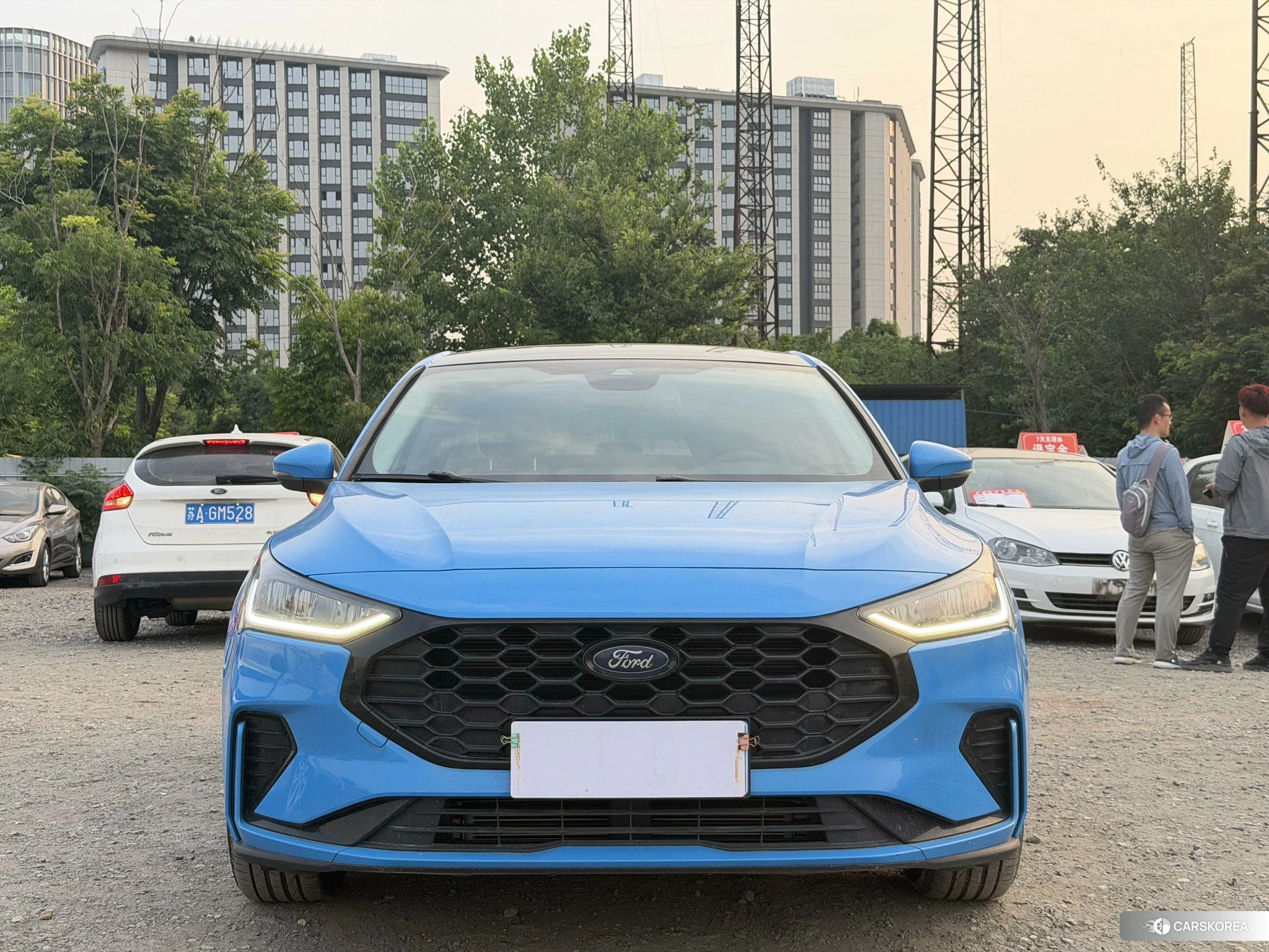 Ford Focus 2022 Синий из Китая, фото 2