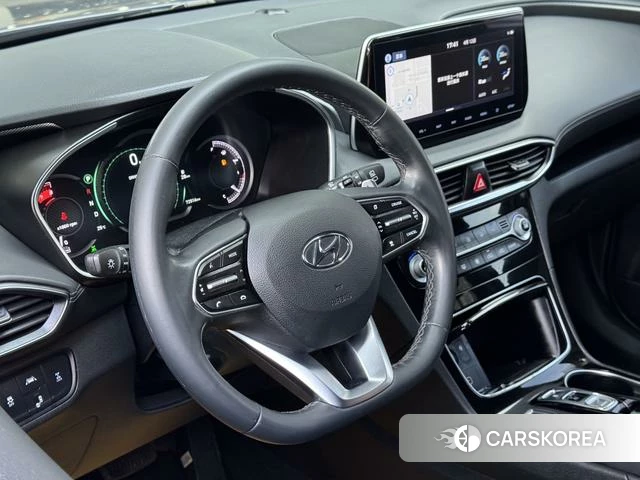 Hyundai Santa Fe 2021 Серебристо-серый из Китая, фото 2