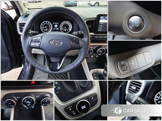 Hyundai Venue 2020 Синий из Кореи, фото 2