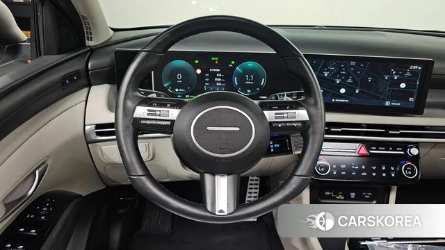 Hyundai The New Tucson Hybrid (NX4) 2024 Белый из Кореи, фото 2