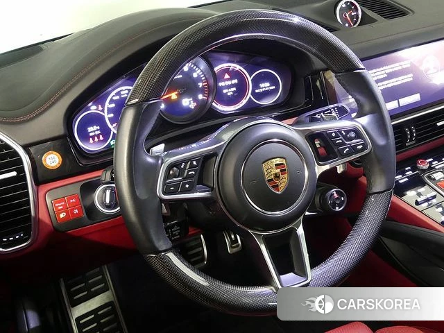 Porsche Cayenne (PO536) 2022 Черный из Кореи, фото 2