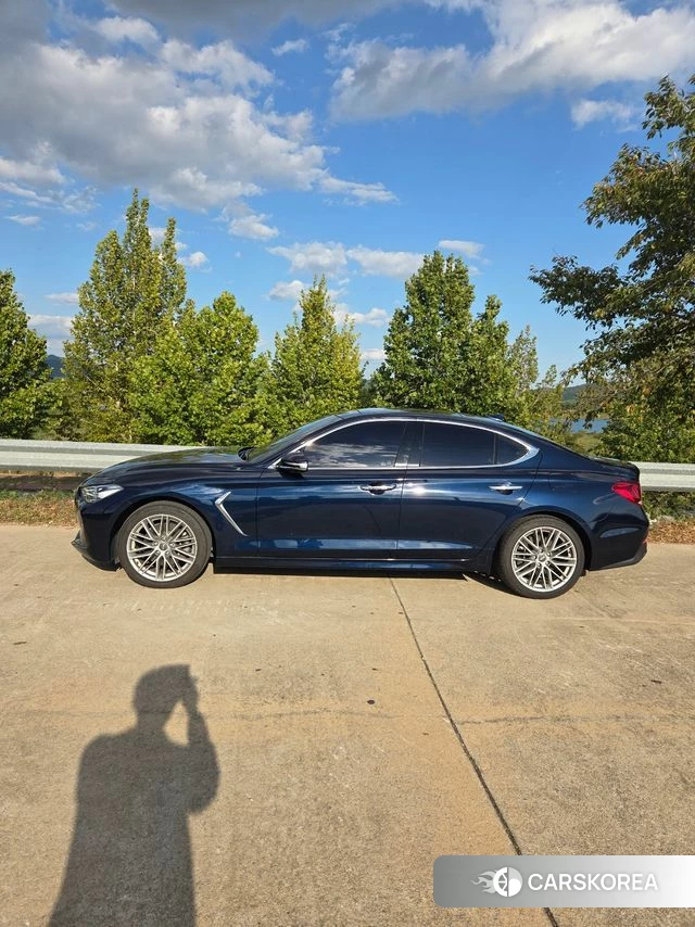 Genesis G70 2019 Синий нефрит из Кореи, фото 2