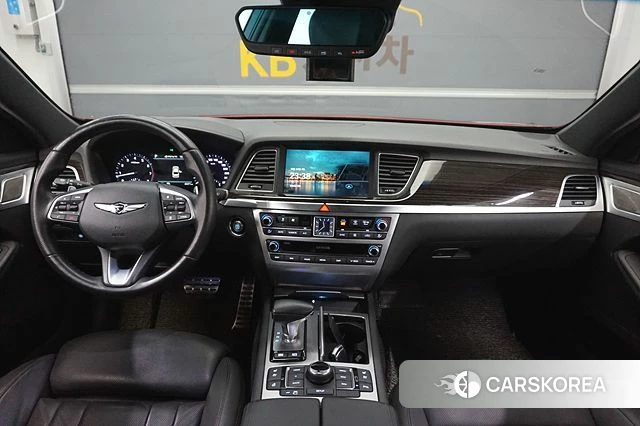 Genesis G80 2020 Красный из Кореи, фото 2