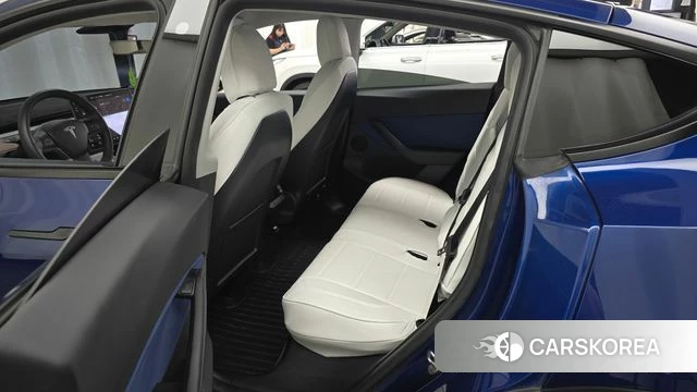 Tesla Model Y 2021 Синий из Кореи, фото 2