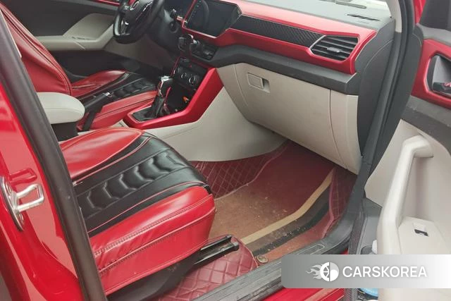 Volkswagen T-Cross 2021 Красный из Китая, фото 2