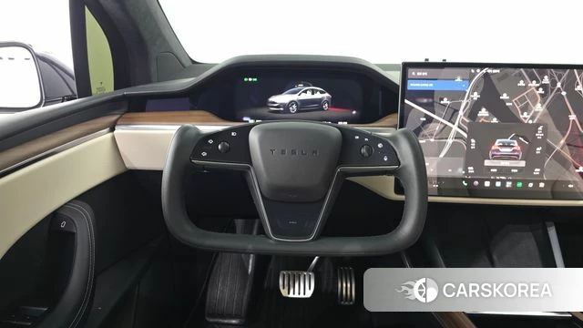 Tesla Model X 2024 Серый из Кореи, фото 2