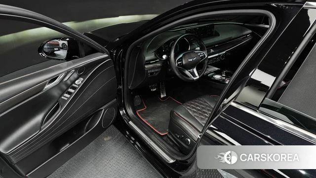Genesis G80 (RG3) 2022 Черный из Кореи, фото 2