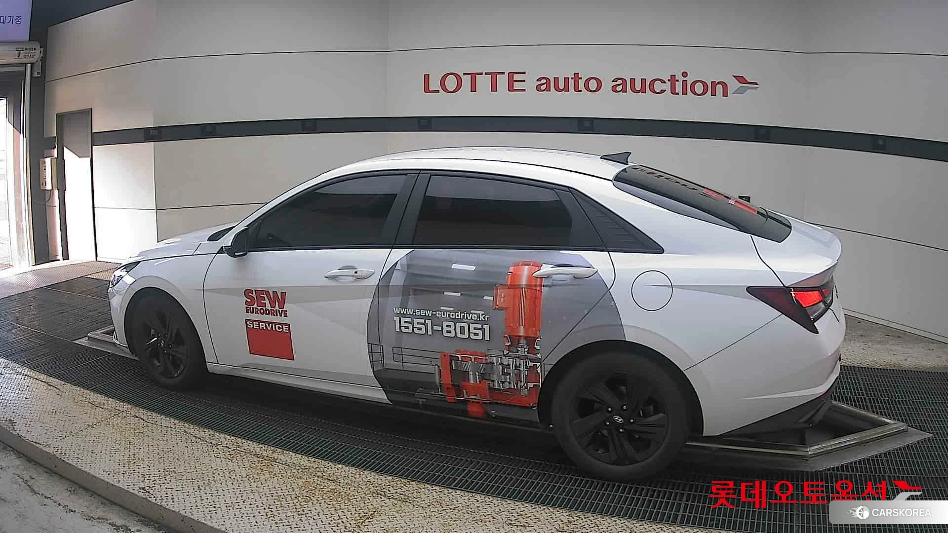 Hyundai Avante Hybrid 2021 Polar White из Кореи, фото 2