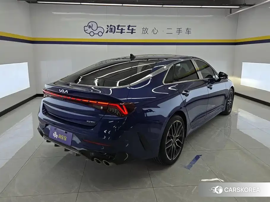 Kia K5 2022 Синий из Китая, фото 2