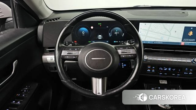 Hyundai Kona Electric (SX2) 2023 Серебристо-серый из Кореи, фото 2