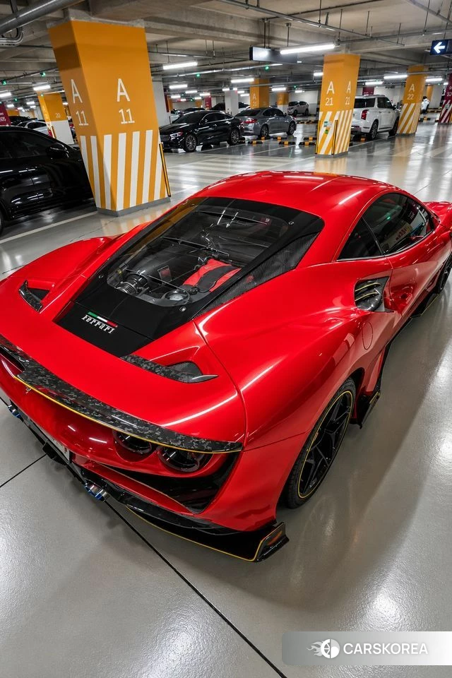 Ferrari F8 Spider 2021 Красный из Кореи, фото 2