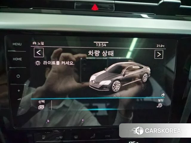 Volkswagen Arteon 2023 Черный из Кореи, фото 2