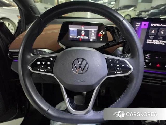 Volkswagen ID.4 2022 Черный из Кореи, фото 2