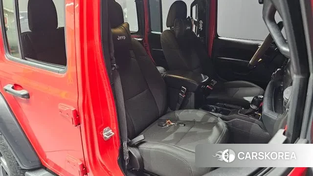 Jeep Wrangler (JL) 2019 Красный из Кореи, фото 2