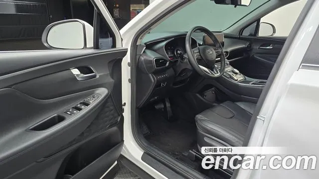 Hyundai The New Santa Fe 2022 Белый из Кореи, фото 2