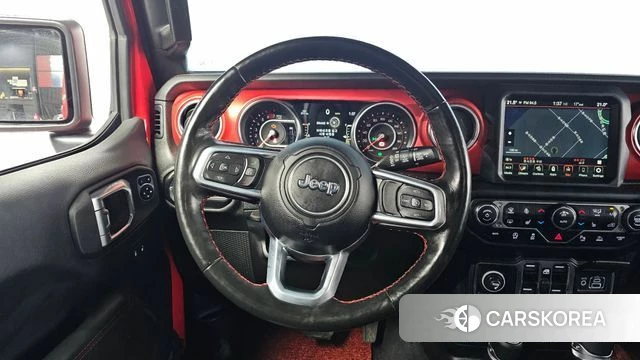 Jeep Wrangler (JL) 2021 Красный из Кореи, фото 2