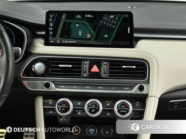 Genesis The New G70 2022 Белый из Кореи, фото 2