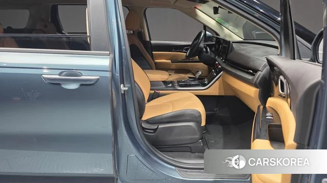 Kia Carnival 4th generation 2021 Небесно-голубой из Кореи, фото 2