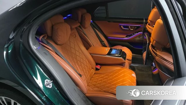 Mercedes-Benz S-Class W223 2021 Темно-зеленый из Кореи, фото 2