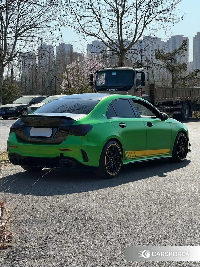 Mercedes-Benz AMG A-Class 2021 Зеленый из Китая, фото 2