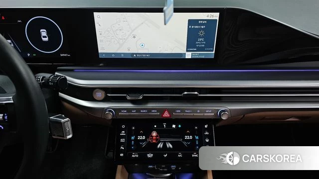 Hyundai Grandeur Hybrid (GN7) 2023 Черный из Кореи, фото 2