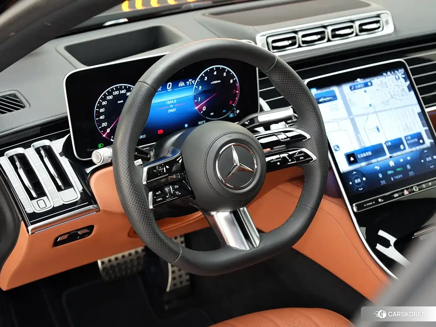 Mercedes-Benz S-Class 2024 Черный из Китая, фото 2