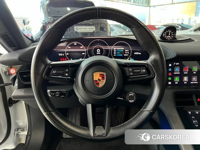 Porsche Taycan 2020 Белый из Кореи, фото 2