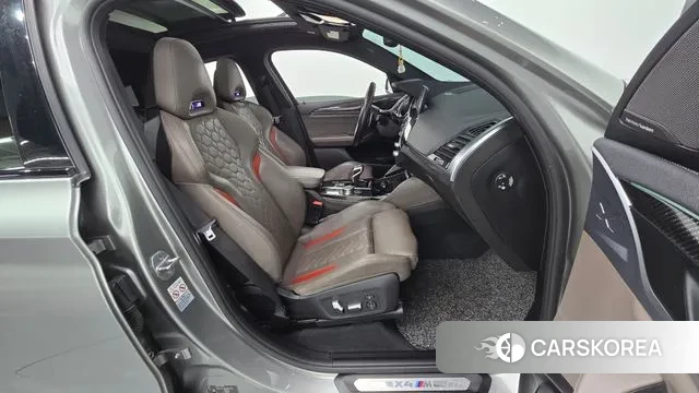 BMW X4M (G02) 2020 Серебряный из Кореи, фото 2