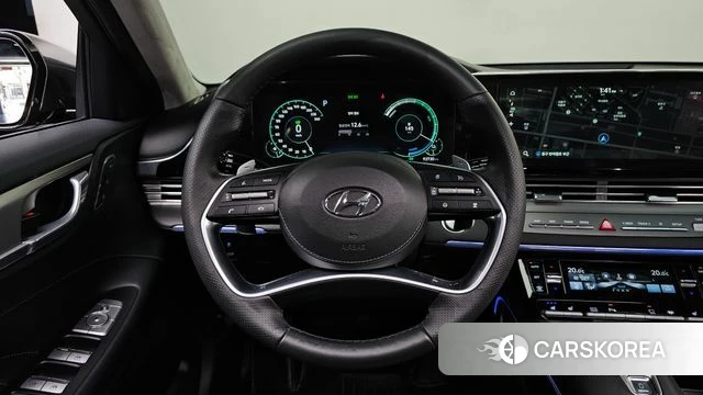 Hyundai The New Grandeur IG Hybrid 2020 Серый из Кореи, фото 2