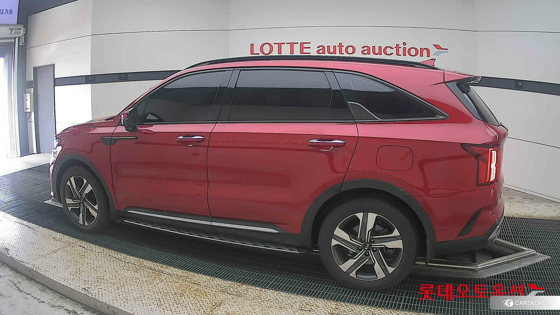 Kia Sorento Hybrid 2021 Runway Red из Кореи, фото 2