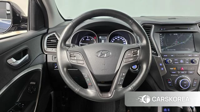 Hyundai Santa Fe The Prime 2018 Синий из Кореи, фото 2