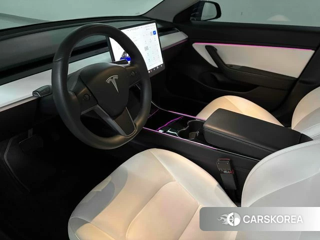 Tesla Model 3 2020 Синий из Кореи, фото 2