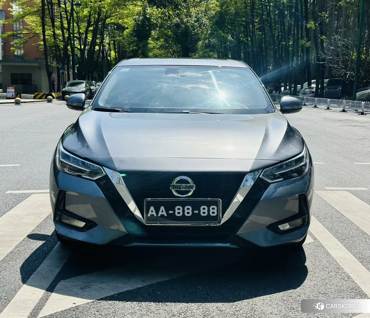 Nissan Sylphy 2021 Темно-серый из Китая, фото 2