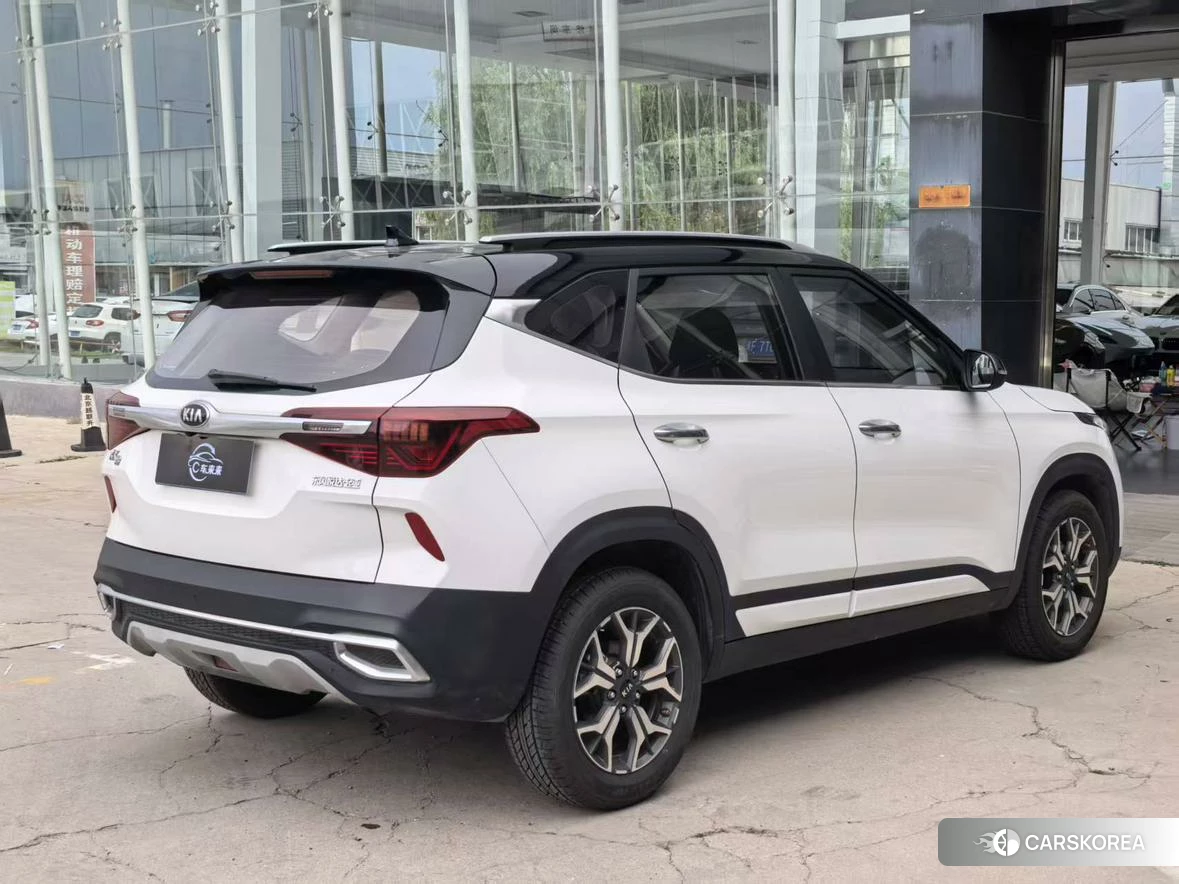 Kia KX3 2019 Белый из Китая, фото 2