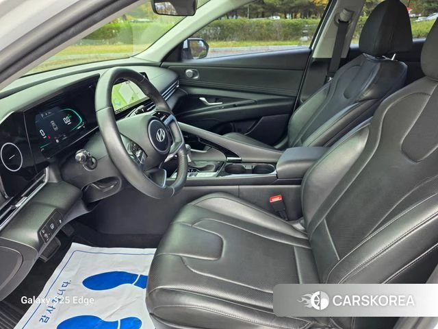Hyundai The New Avante Hybrid (CN7) 2023 Белый из Кореи, фото 2