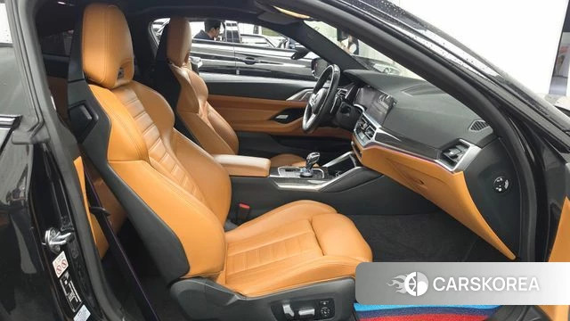 BMW 4 Series (G22) 2022 Черный из Кореи, фото 2