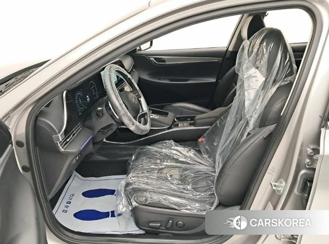 Hyundai The New Grandeur IG Hybrid 2021 Серебристо-серый из Кореи, фото 2