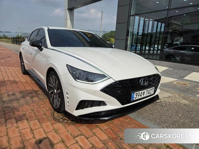Hyundai Sonata (DN8) 2021 Белый из Кореи, фото 2