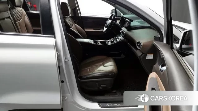 Hyundai The New Santa Fe 2022 Белый из Кореи, фото 2