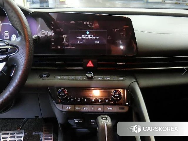 Hyundai Avante (CN7) 2021 Небесно-голубой из Кореи, фото 2