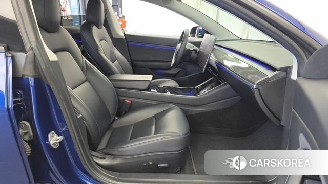 Tesla Model 3 2020 Синий из Кореи, фото 2