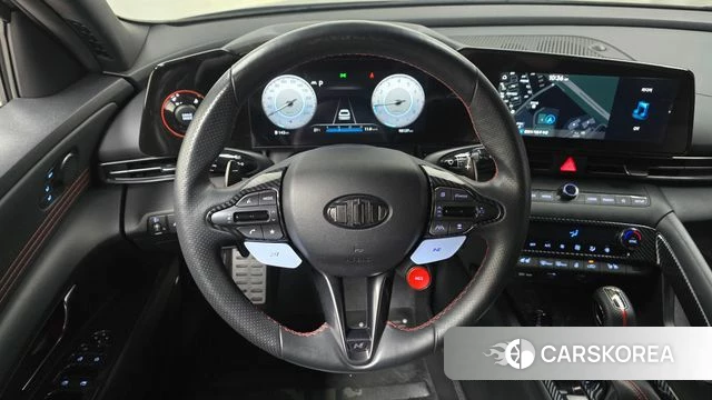 Hyundai Avante (CN7) 2022 Черный из Кореи, фото 2