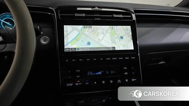 Hyundai Tucson Hybrid (NX4) 2021 Белый из Кореи, фото 2