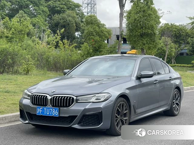 BMW 5 series 2021 Синий из Китая, фото 2