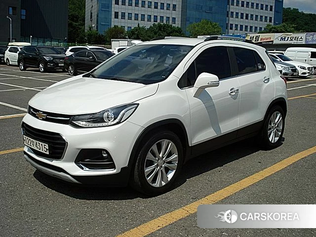 Chevrolet (GM Daewoo) The New Trax 2018 Белый из Кореи, фото 2