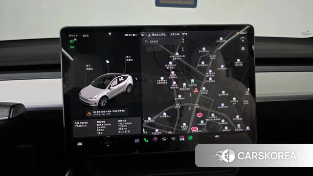 Tesla Model Y 2021 Белый из Кореи, фото 2