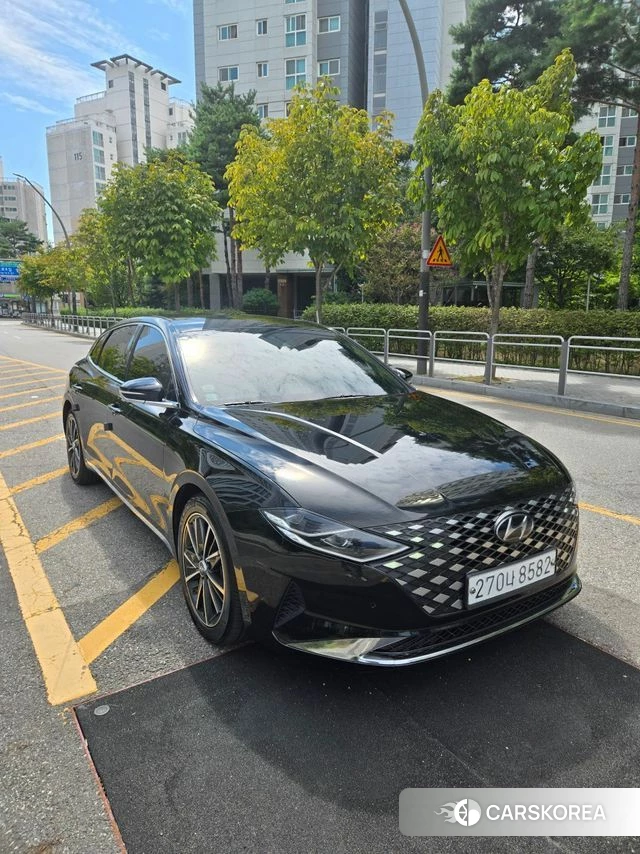 Hyundai The New Grandeur IG 2020 Черный из Кореи, фото 2
