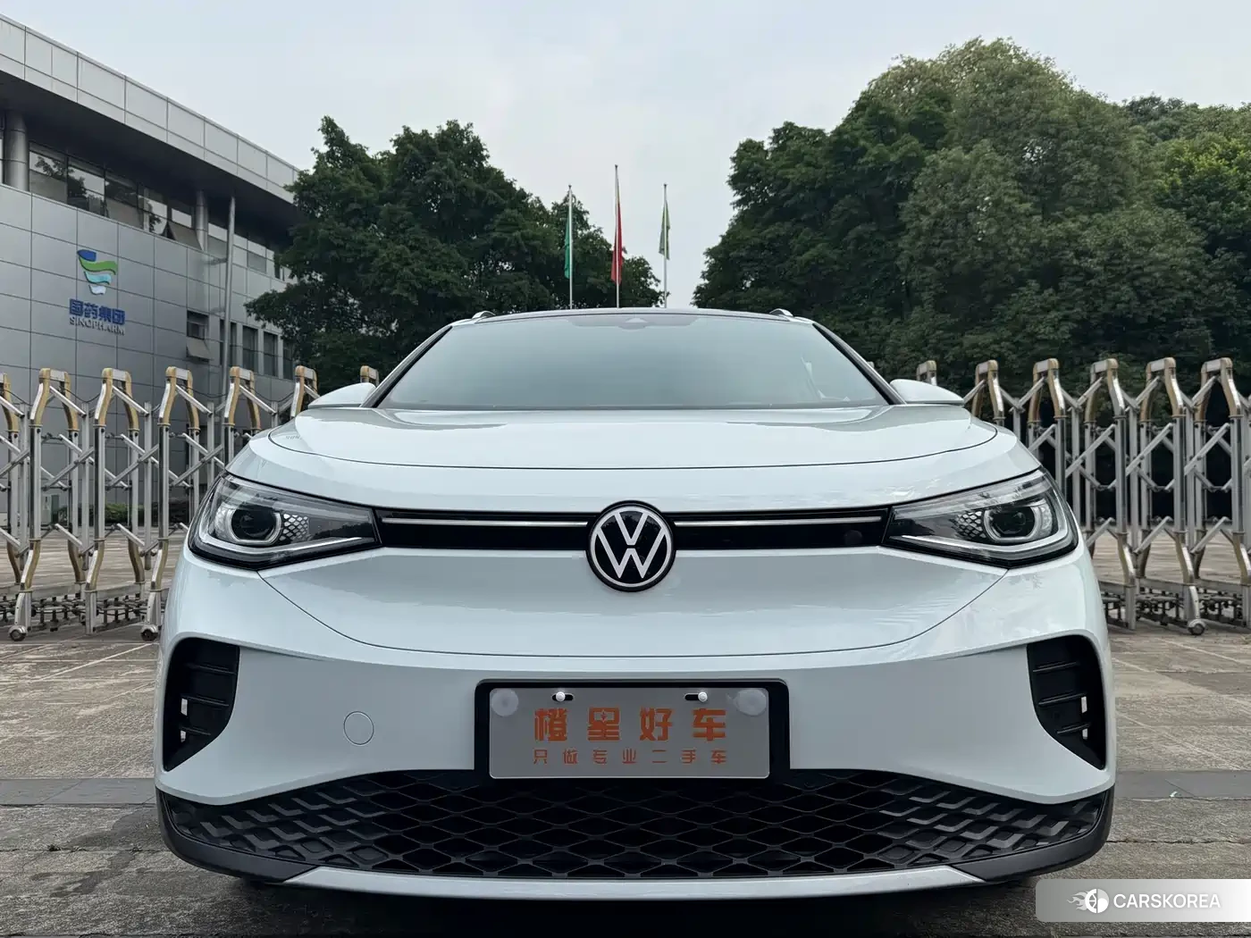 Volkswagen ID.4 CROZZ 2024 Белый из Китая, фото 2