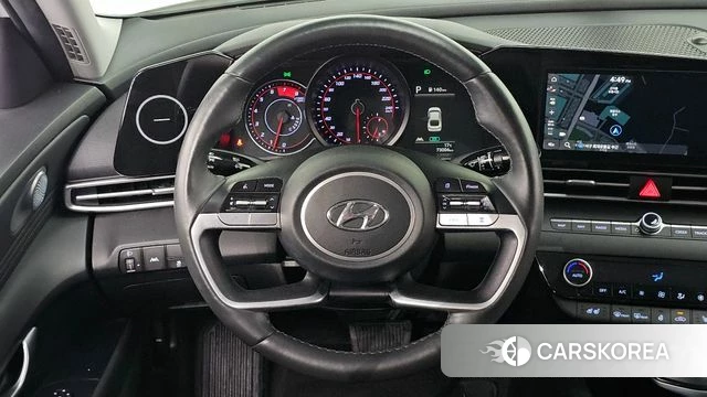 Hyundai Avante (CN7) 2022 Белый из Кореи, фото 2