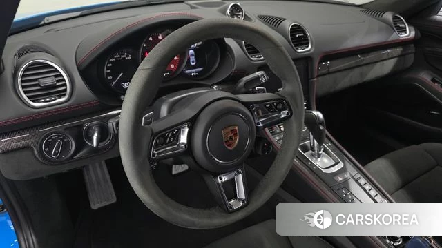 Porsche 718 Cayman 2023 Синий из Кореи, фото 2